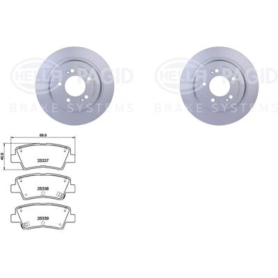 Hella Bremsscheiben + Beläge 302mm Hinten Passend Für Hyundai Tucson 3 Tl: Bremsscheibe A.b.s.: 18574 Abakus: 23104191 Ackoja: A5240017 Aisin: R6r1663 Hella Bremsscheiben + Beläge 302mm Hinten Passend Für Hyundai Tucson 3 Tl: Bremsscheibe A.b.s.: 18574 Abakus: 23104191 Ackoja: A5240017 Aisin: R6r1663