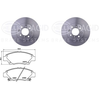 Hella Bremsenset 262mm Vorne Passend Für Honda Jazz 3 4 Ge Gk + Insight Ze: Bremsscheibe A.b.s.: 16039 Abakus: 23103336 Ackoja: A2680001 Acura: 45251s Hella Bremsenset 262mm Vorne Passend Für Honda Jazz 3 4 Ge Gk + Insight Ze: Bremsscheibe A.b.s.: 16039 Abakus: 23103336 Ackoja: A2680001 Acura: 45251s