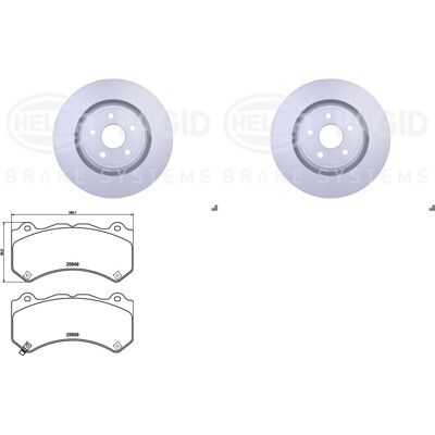 Hella Bremsscheiben + Beläge 380mm Vorne Passend Für Jeep Grand Cherokee 4 Wk: Bremsscheibe A.b.s.: 18867 Brembo: 09n24621 Delphi: Bg9213c Dodge: 5181 Hella Bremsscheiben + Beläge 380mm Vorne Passend Für Jeep Grand Cherokee 4 Wk: Bremsscheibe A.b.s.: 18867 Brembo: 09n24621 Delphi: Bg9213c Dodge: 5181