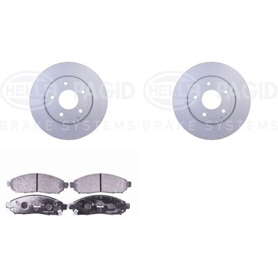 Hella Bremsscheiben + Beläge 283mm Vorne Passend Für Nissan Leaf Ze0: Bremsscheibe A.b.s.: 18495 Ap: 25568v Ashika: 6001182c Ate: 24012802681 Blue Pri Hella Bremsscheiben + Beläge 283mm Vorne Passend Für Nissan Leaf Ze0: Bremsscheibe A.b.s.: 18495 Ap: 25568v Ashika: 6001182c Ate: 24012802681 Blue Pri