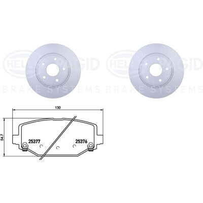 Hella Bremsscheiben + Beläge Hinten Passend Für Fiat Freemont + Lancia Chrysler: Bremsbelagsatz, Scheibenbremse A.b.s.: 37924 Aisin: Bpaz7001 Ap Xener Hella Bremsscheiben + Beläge Hinten Passend Für Fiat Freemont + Lancia Chrysler: Bremsbelagsatz, Scheibenbremse A.b.s.: 37924 Aisin: Bpaz7001 Ap Xener