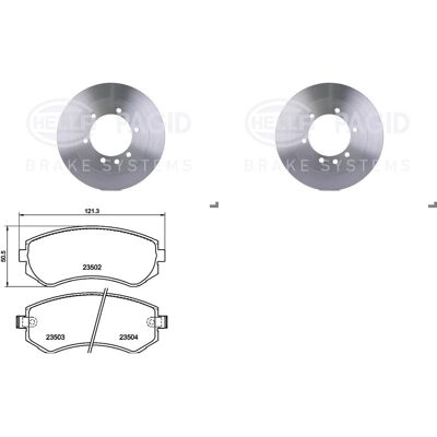 Hella Bremsenset 316mm Hinten Passend Für Nissan Patrol Gr V Wagon Y61: Bremsbelagsatz, Scheibenbremse A.b.s.: 37082 Ackoja: A380032 Ackoja: A380050 A Hella Bremsenset 316mm Hinten Passend Für Nissan Patrol Gr V Wagon Y61: Bremsbelagsatz, Scheibenbremse A.b.s.: 37082 Ackoja: A380032 Ackoja: A380050 A