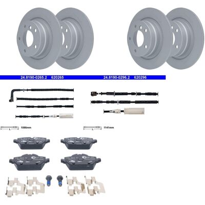Ate Bremsscheiben 296mm + Beläge Hinten Passend Für Bmw 3er E90 E92: Bremsscheibe A.b.s.: 17649 Abakus: 23104122 Abakus: 231041222 Aisin: W6r1532s Ash Ate Bremsscheiben 296mm + Beläge Hinten Passend Für Bmw 3er E90 E92: Bremsscheibe A.b.s.: 17649 Abakus: 23104122 Abakus: 231041222 Aisin: W6r1532s Ash