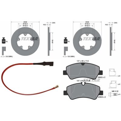 Textar Bremsscheiben 307mm + Beläge Hinten Passend Für Ford Transit Kasten Bus: Bremsbelagsatz, Scheibenbremse A.b.s.: 37966 Abakus: 23102081 Aisin: B Textar Bremsscheiben 307mm + Beläge Hinten Passend Für Ford Transit Kasten Bus: Bremsbelagsatz, Scheibenbremse A.b.s.: 37966 Abakus: 23102081 Aisin: B