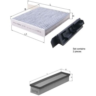 Knecht - LX1258 - 1.5 Dci - Dacia Duster - Air Filter Set Knecht - LX1258 - 1.5 Dci - Dacia Duster - Air Filter Set