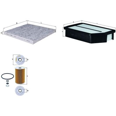 KNECHT - I40 1.7 CRDi - Filterset KNECHT - I40 1.7 CRDi - Filterset