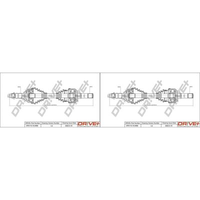 2x Dr!ve+ Antriebswelle Vorne Passend Für Cadillac Bls Opel Signum Vectra Saab 9: Antriebswelle Bga: Ds9532 Cifam: 6551190 Dr!ve+: Dp2110100468 Dr!ve+ 2x Dr!ve+ Antriebswelle Vorne Passend Für Cadillac Bls Opel Signum Vectra Saab 9: Antriebswelle Bga: Ds9532 Cifam: 6551190 Dr!ve+: Dp2110100468 Dr!ve+