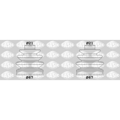2x Sasic Achsmanschetten Satz Radseitig Passend Für Ford Fiesta Fusion Mini Coop: Faltenbalgsatz, Antriebswelle Ashika: 6300080 Autofren Seinsa: D8199 2x Sasic Achsmanschetten Satz Radseitig Passend Für Ford Fiesta Fusion Mini Coop: Faltenbalgsatz, Antriebswelle Ashika: 6300080 Autofren Seinsa: D8199