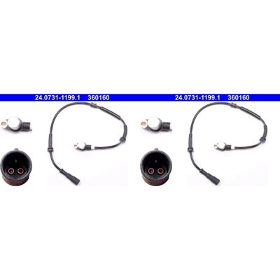 2x Ate Abs-sensor Raddrehzahl Abs-fühler Hinten Passend Für Renault Laguna: Sensor, Raddrehzahl A.b.s.: 30315 Ate: 24073111991 Bogap: R7117185 Fae: 78 2x Ate Abs-sensor Raddrehzahl Abs-fühler Hinten Passend Für Renault Laguna: Sensor, Raddrehzahl A.b.s.: 30315 Ate: 24073111991 Bogap: R7117185 Fae: 78
