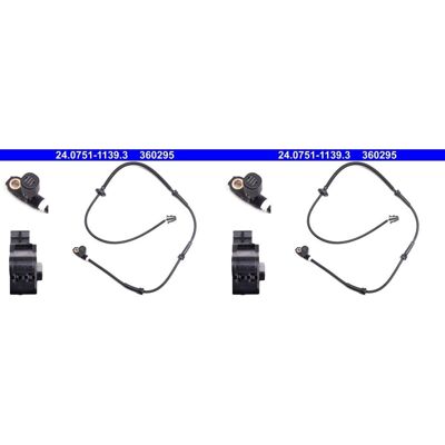 2x Ate Abs-sensor Raddrehzahl Abs-fühler Hinten Passend Für Vw Golf: Sensor, Raddrehzahl Ate: 24075111393 Bremi: 51099 Era: 560571a Esen Skv: 06skv318 2x Ate Abs-sensor Raddrehzahl Abs-fühler Hinten Passend Für Vw Golf: Sensor, Raddrehzahl Ate: 24075111393 Bremi: 51099 Era: 560571a Esen Skv: 06skv318