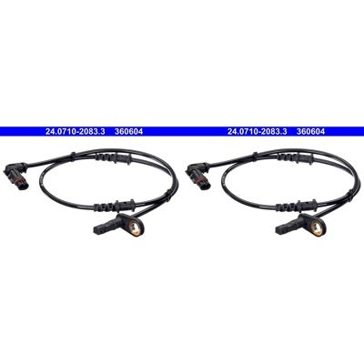 2x Ate Abs-sensor Raddrehzahl Abs-fühler Vorne Passend Für Mercedes-benz Sl: Sensor, Raddrehzahl A.b.s.: 30382 Ate: 24071020833 Bogap: C7117272 Bosch: 2x Ate Abs-sensor Raddrehzahl Abs-fühler Vorne Passend Für Mercedes-benz Sl: Sensor, Raddrehzahl A.b.s.: 30382 Ate: 24071020833 Bogap: C7117272 Bosch:
