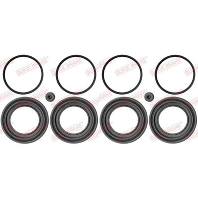 2x Quick Brake Reparatursatz Bremssattel Hinten Vorne Passend Für Hyundai Santa: 2x Quick Brake Reparatursatz Bremssattel Hinten Vorne Passend Für Hyundai Santa: