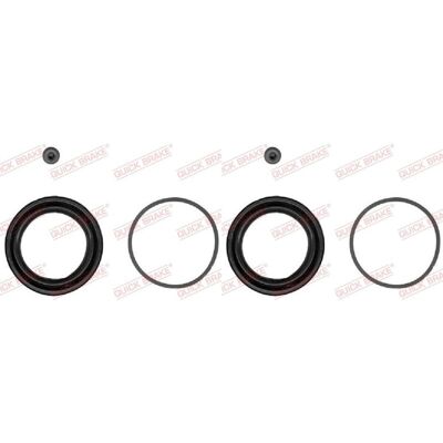 2x Quick Brake Reparatursatz Bremssattel Vorne Passend Für Audi Q4 Cupra Born Me: 2x Quick Brake Reparatursatz Bremssattel Vorne Passend Für Audi Q4 Cupra Born Me: