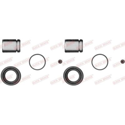 Generic - Bremssattel Reparatursatz - 2x - Hintere Bremssattel Generic - Bremssattel Reparatursatz - 2x - Hintere Bremssattel