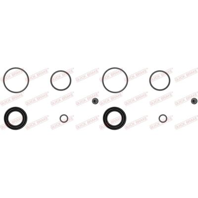 2x Quick Brake Reparatursatz Bremssattel Hinten Passend Für Honda Hr-v Land Rove: 2x Quick Brake Reparatursatz Bremssattel Hinten Passend Für Honda Hr-v Land Rove: