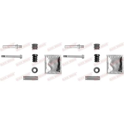 2x Quick Brake Führungshülsen-satz Bremssattel Vorne Passend Für Hyundai Accent: 2x Quick Brake Führungshülsen-satz Bremssattel Vorne Passend Für Hyundai Accent: