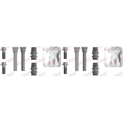 2x Quick Brake Führungshülsen-satz Bremssattel Vorne Passend Für Audi Q4 Cupra B: 2x Quick Brake Führungshülsen-satz Bremssattel Vorne Passend Für Audi Q4 Cupra B: