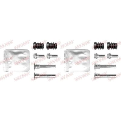 2x Quick Brake Führungshülsen-satz Bremssattel Vorne Passend Für Honda Accord Ci: 2x Quick Brake Führungshülsen-satz Bremssattel Vorne Passend Für Honda Accord Ci: