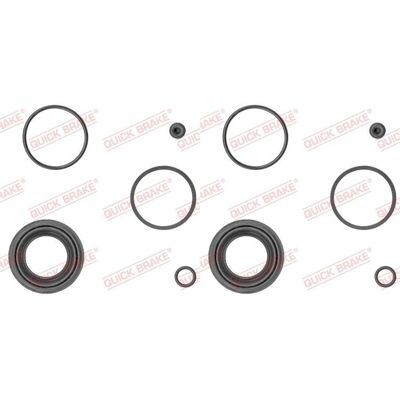 BMW - Rear Brake Caliper Repair Kit - 44mm - 2 pro Achse - Brake caliper repair kit BMW - Rear Brake Caliper Repair Kit - 44mm - 2 pro Achse - Brake caliper repair kit