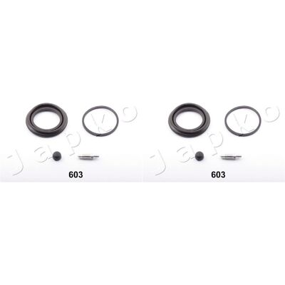 2x Japko Reparatursatz Bremssattel Vorne Passend Für Daihatsu Terios: 2x Japko Reparatursatz Bremssattel Vorne Passend Für Daihatsu Terios: