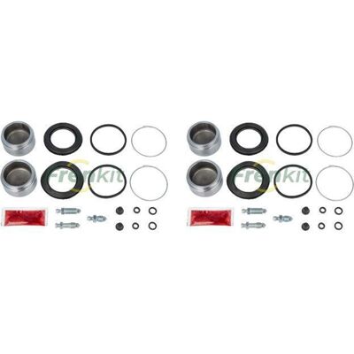 2x Frenkit Reparatursatz Bremssattel Vorne Passend Für Ford Capri Consul Escort: 2x Frenkit Reparatursatz Bremssattel Vorne Passend Für Ford Capri Consul Escort: