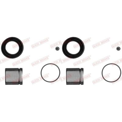 2x Quick Brake Reparatursatz Bremssattel Vorne Passend Für Audi A1 A3 Tt Bmw 1 3: 2x Quick Brake Reparatursatz Bremssattel Vorne Passend Für Audi A1 A3 Tt Bmw 1 3: