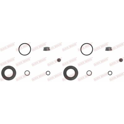 2x Quick Brake Reparatursatz Bremssattel Hinten Passend Für Chevrolet Corsa Ford: 2x Quick Brake Reparatursatz Bremssattel Hinten Passend Für Chevrolet Corsa Ford: