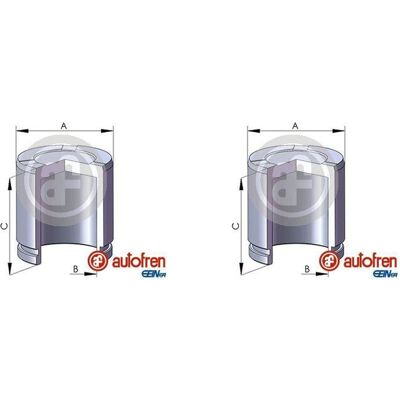2x Autofren 60mm Kolben Bremssattel Vorne Passend Für Honda Cr-v Mercedes A-klas: Kolben, Bremssattel Autofren Seinsa: D025533 Febest: 0376ref Honda: 2x Autofren 60mm Kolben Bremssattel Vorne Passend Für Honda Cr-v Mercedes A-klas: Kolben, Bremssattel Autofren Seinsa: D025533 Febest: 0376ref Honda: