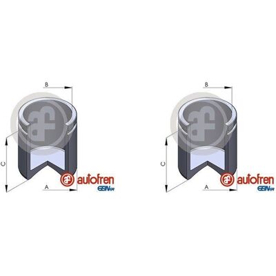 2x Autofren 38mm Kolben Bremssattel Hinten Passend Für Hyundai Highway Santa Tra: Kolben, Bremssattel Autofren Seinsa: D025436 Frenkit: P384903 Herth+ 2x Autofren 38mm Kolben Bremssattel Hinten Passend Für Hyundai Highway Santa Tra: Kolben, Bremssattel Autofren Seinsa: D025436 Frenkit: P384903 Herth+