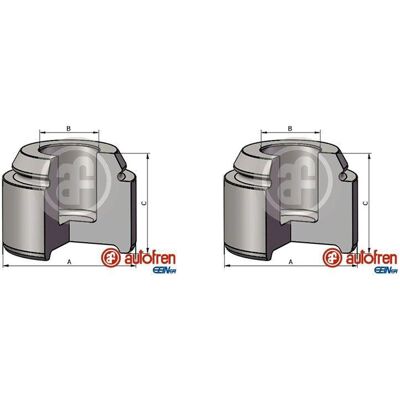 2x Autofren 50mm Kolben Bremssattel Bremssattelkolben Vorne Passend Für Daimler: Kolben, Bremssattel Autofren Seinsa: D025569 Fiat / Lancia: 93160387 2x Autofren 50mm Kolben Bremssattel Bremssattelkolben Vorne Passend Für Daimler: Kolben, Bremssattel Autofren Seinsa: D025569 Fiat / Lancia: 93160387