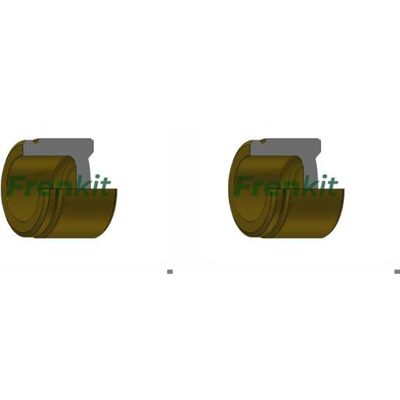 2x Frenkit 48mm Kolben Bremssattel Hinten Passend Für Dodge Nitro Jeep Cherokee: 2x Frenkit 48mm Kolben Bremssattel Hinten Passend Für Dodge Nitro Jeep Cherokee:
