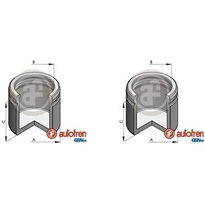 Autofren Seinsa - D025798 - 57 mm - Vorderachse - Brake Caliper Autofren Seinsa - D025798 - 57 mm - Vorderachse - Brake Caliper