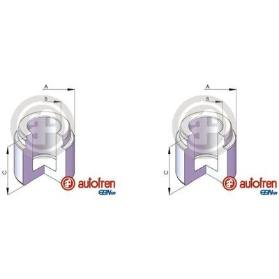 AUTOFREN SEINSA 2x Autofren 40mm Kolben Bremssattel Vorne Passend Für Bmw 5 7 8 Jeep Grand Merce: AUTOFREN SEINSA 2x Autofren 40mm Kolben Bremssattel Vorne Passend Für Bmw 5 7 8 Jeep Grand Merce: