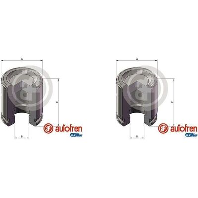 AUTOFREN SEINSA 2x Autofren 42mm Kolben Bremssattel Hinten Vorne Passend Für Chrysler Voyager: AUTOFREN SEINSA 2x Autofren 42mm Kolben Bremssattel Hinten Vorne Passend Für Chrysler Voyager: