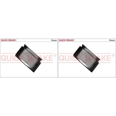 2x Quick Brake 54mm Kolben Bremssattel Passend Für Ford Capri Escort Granada Tau: 2x Quick Brake 54mm Kolben Bremssattel Passend Für Ford Capri Escort Granada Tau: