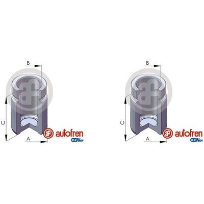 2x Autofren 38mm Kolben Bremssattel Hinten Passend Für Ford C-max Focus Honda Ac: Kolben, Bremssattel Autofren Seinsa: D025332 Febest: 0376rd5r Frenki 2x Autofren 38mm Kolben Bremssattel Hinten Passend Für Ford C-max Focus Honda Ac: Kolben, Bremssattel Autofren Seinsa: D025332 Febest: 0376rd5r Frenki