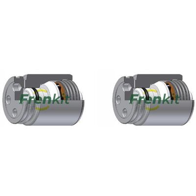 2x Frenkit 38mm Kolben Bremssattel Hinten Passend Für Cadillac Bls Citroën C5 Fo: 2x Frenkit 38mm Kolben Bremssattel Hinten Passend Für Cadillac Bls Citroën C5 Fo: