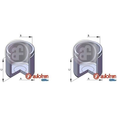 Autofren Seinsa - D02580 - 57 mm - Vorderachse - Bremssattel Autofren Seinsa - D02580 - 57 mm - Vorderachse - Bremssattel