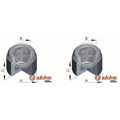AUTOFREN SEINSA 2x Autofren 40mm Kolben Bremssattel Vorne Passend Für Bmw 1 2 3 4 Z4 Jeep Grand: AUTOFREN SEINSA 2x Autofren 40mm Kolben Bremssattel Vorne Passend Für Bmw 1 2 3 4 Z4 Jeep Grand: