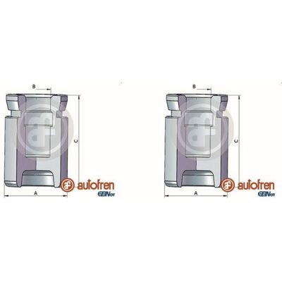 Autofren Seinsa - D025333 - 33 mm - Brake caliper piston Autofren Seinsa - D025333 - 33 mm - Brake caliper piston