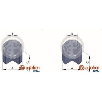 2x Autofren 54mm Kolben Bremssattel Vorne Passend Für Daihatsu Terios Mazda 323: Kolben, Bremssattel Autofren Seinsa: D02552 Febest: 0176ae100f Febest 2x Autofren 54mm Kolben Bremssattel Vorne Passend Für Daihatsu Terios Mazda 323: Kolben, Bremssattel Autofren Seinsa: D02552 Febest: 0176ae100f Febest