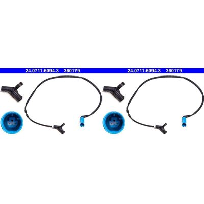 Ate - 30266 - BMW Z4 - Hinterrad - Raddrehzahlsensor Ate - 30266 - BMW Z4 - Hinterrad - Raddrehzahlsensor