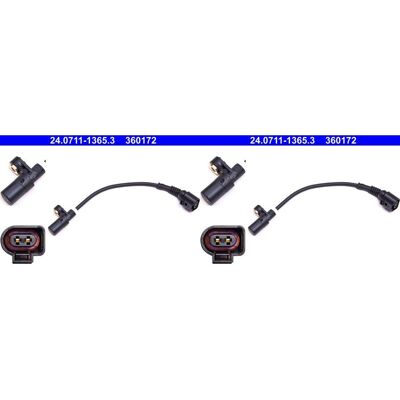 2x Ate Abs-sensor Raddrehzahl Hinten Passend Für Audi A3 Tt Seat Leon Skoda Octa: Sensor, Raddrehzahl A.b.s.: 30008 Abakus: 12003100 Aic: 50947 Astemo 2x Ate Abs-sensor Raddrehzahl Hinten Passend Für Audi A3 Tt Seat Leon Skoda Octa: Sensor, Raddrehzahl A.b.s.: 30008 Abakus: 12003100 Aic: 50947 Astemo