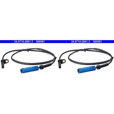 2x Ate Abs-sensor Raddrehzahl Hinten Passend Für Bmw X1: Sensor, Raddrehzahl A.b.s.: 31594 Aic: 76203 Ate: 24071020603 Bmw: 34526789111 Bogap: B711723 2x Ate Abs-sensor Raddrehzahl Hinten Passend Für Bmw X1: Sensor, Raddrehzahl A.b.s.: 31594 Aic: 76203 Ate: 24071020603 Bmw: 34526789111 Bogap: B711723