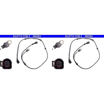2x Ate Abs-sensor Raddrehzahl Hinten Passend Für Ford Galaxy Seat Alhambra Vw Sh: Sensor, Raddrehzahl A.b.s.: 30228 Abakus: 12003102 Aic: 54287 Astemo 2x Ate Abs-sensor Raddrehzahl Hinten Passend Für Ford Galaxy Seat Alhambra Vw Sh: Sensor, Raddrehzahl A.b.s.: 30228 Abakus: 12003102 Aic: 54287 Astemo