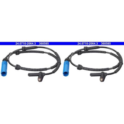 2x Ate Abs-sensor Raddrehzahl Vorne Passend Für Bmw X3: Sensor, Raddrehzahl A.b.s.: 30368 Abakus: 12002046 Aic: 57267 Astemo: 2501528 Ate: 24071020643 2x Ate Abs-sensor Raddrehzahl Vorne Passend Für Bmw X3: Sensor, Raddrehzahl A.b.s.: 30368 Abakus: 12002046 Aic: 57267 Astemo: 2501528 Ate: 24071020643