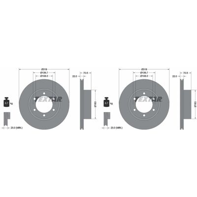 2x Textar Bremsscheiben 319mm Innenbelüftet Vorne Passend Für Toyota 4 Land 92: Bremsscheibe A.b.s.: 16897 Aisin: A6f2014s Ap Xenergy: X602847 Ashika: 2x Textar Bremsscheiben 319mm Innenbelüftet Vorne Passend Für Toyota 4 Land 92: Bremsscheibe A.b.s.: 16897 Aisin: A6f2014s Ap Xenergy: X602847 Ashika: