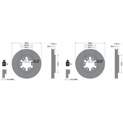 2x Textar Bremsscheiben 260mm Innenbelüftet Vorne Passend Für Nissan Np300 Pick: Bremsscheibe A.b.s.: 16054 Ashika: 6001143c Blue Print: Adn14337 Bosc 2x Textar Bremsscheiben 260mm Innenbelüftet Vorne Passend Für Nissan Np300 Pick: Bremsscheibe A.b.s.: 16054 Ashika: 6001143c Blue Print: Adn14337 Bosc