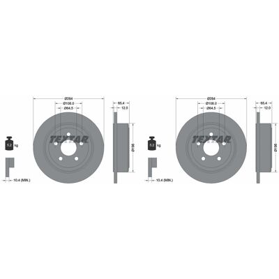 2x Textar Pro Bremsscheiben 284mm Voll Hinten Passend Für Ford Usa Windstar 92: Bremsscheibe Ford: 3789522 Ford: F58a2c026ca Ford Usa: 3789522 Ford Us 2x Textar Pro Bremsscheiben 284mm Voll Hinten Passend Für Ford Usa Windstar 92: Bremsscheibe Ford: 3789522 Ford: F58a2c026ca Ford Usa: 3789522 Ford Us