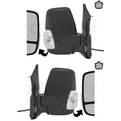2x Van Wezel Außenspiegel Spiegel Links+rechts Passend Für Ford Transit: Außenspiegel Alkar: 9230666 Blic: 5402032001310p Diederichs: 1457226 Ford: 18 2x Van Wezel Außenspiegel Spiegel Links+rechts Passend Für Ford Transit: Außenspiegel Alkar: 9230666 Blic: 5402032001310p Diederichs: 1457226 Ford: 18